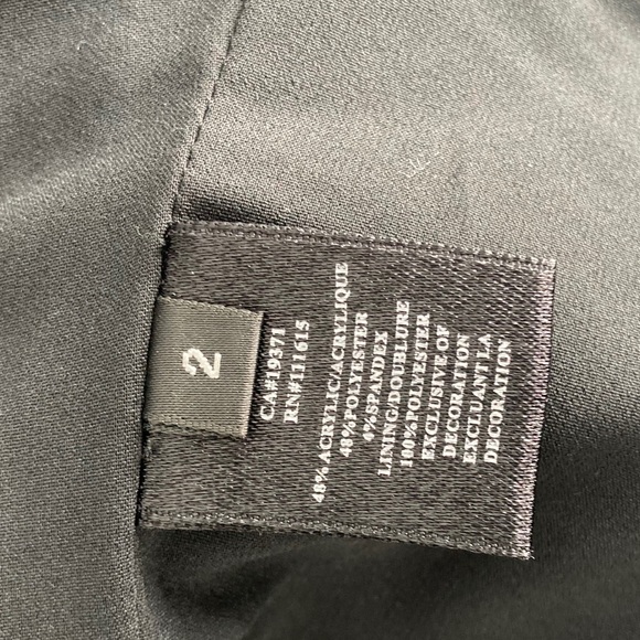 ROBERT RODRIGUEZ / black blazer with tulle detail - Picture 6 of 6